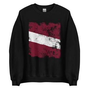 Latvia Flag Sweatshirt