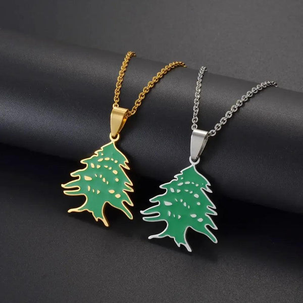 Lebanon Cedar Pendant Necklace
