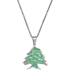 Lebanon Cedar Pendant Necklace