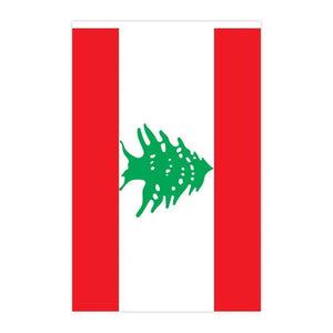 Lebanon Flag Bunting Banner - 20Pcs
