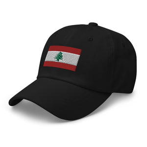 Lebanon Flag Cap - Adjustable Embroidered Dad Hat