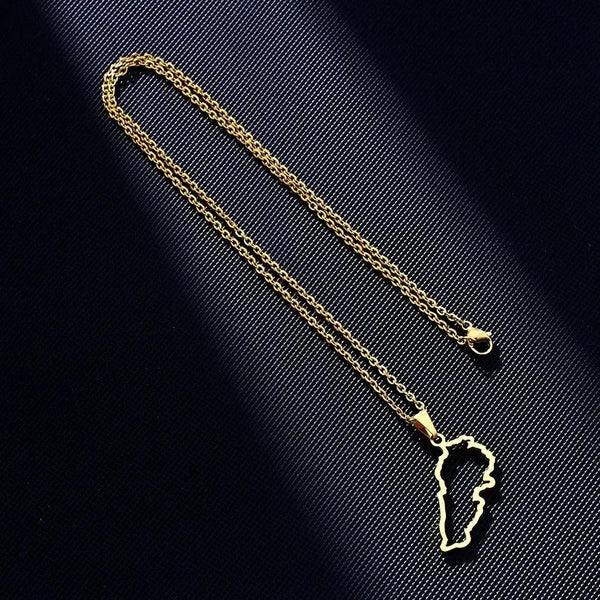 Lebanon Map Necklace