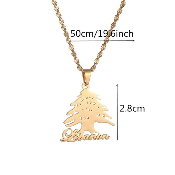 Lebanon Pendant Necklace