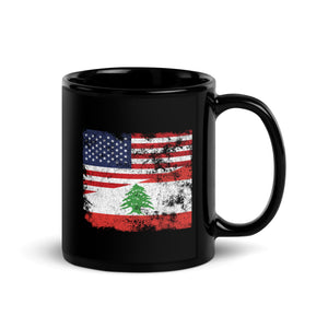 Lebanon USA Flag Mug