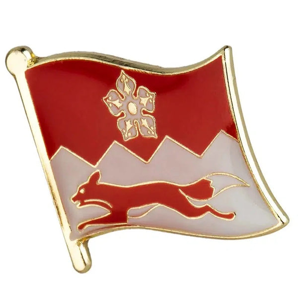 Leicestershire Flag Lapel Pin - Enamel Pin Flag
