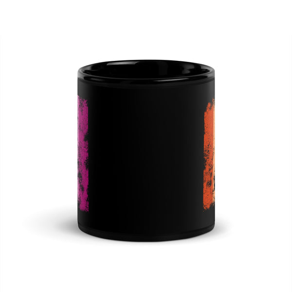 Lesbian Flag - Distressed LGBTQIA2S+ Mug