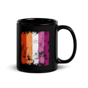 Lesbian Flag - Distressed LGBTQIA2S+ Mug