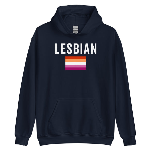 Lesbian Flag - LGBT+ Hoodie