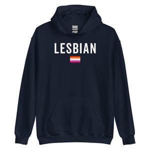 Lesbian Flag - LGBT+ Hoodie