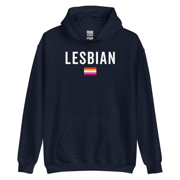 Lesbian Flag - LGBT+ Hoodie