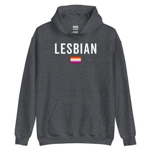 Lesbian Flag - LGBT+ Hoodie