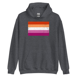 Lesbian Flag - LGBT+ Hoodie
