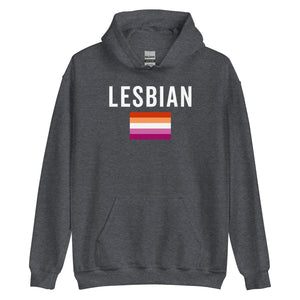 Lesbian Flag - LGBT+ Hoodie
