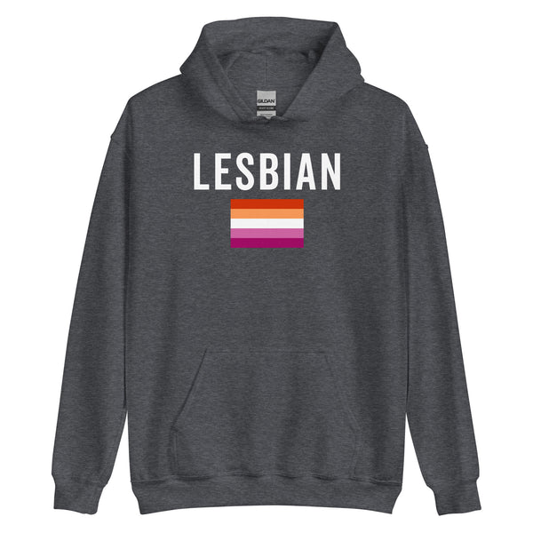 Lesbian Flag - LGBT+ Hoodie