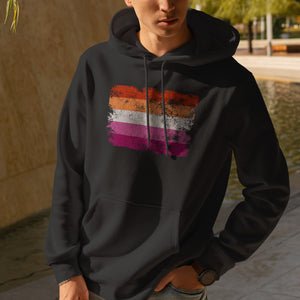 Lesbian Flag - LGBT+ Hoodie