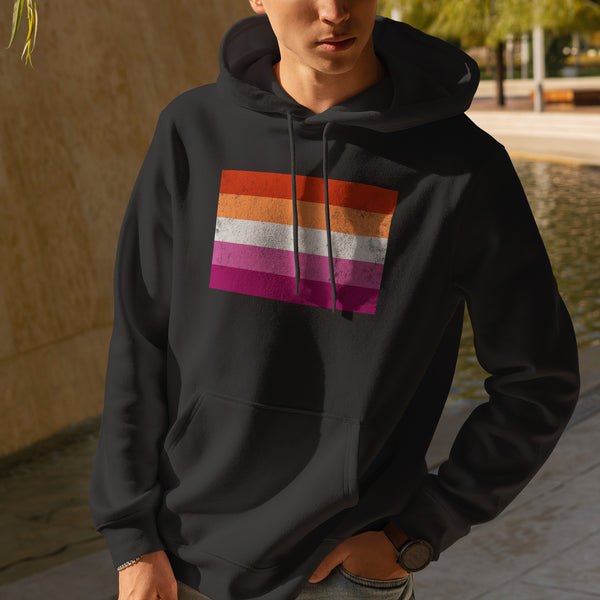 Lesbian Flag - LGBT+ Hoodie