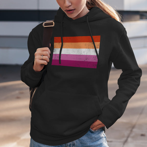 Lesbian Flag - LGBT+ Hoodie