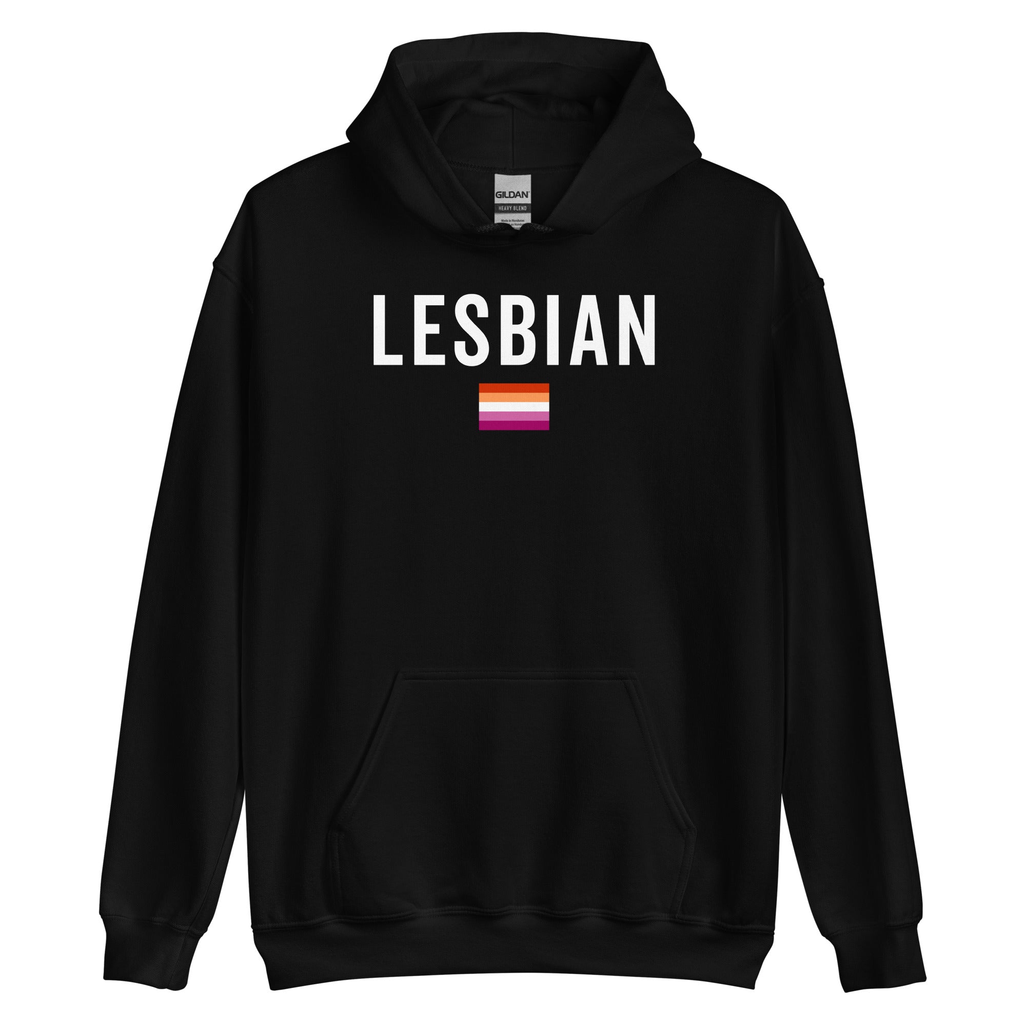 Lesbian Flag - LGBT+ Hoodie