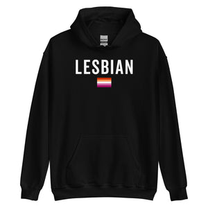 Lesbian Flag - LGBT+ Hoodie