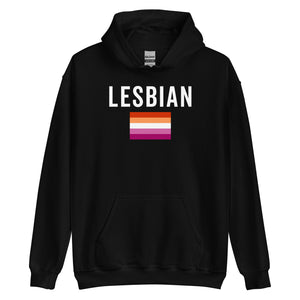 Lesbian Flag - LGBT+ Hoodie