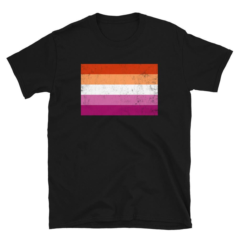 Lesbian Flag - LGBT+ T-Shirt