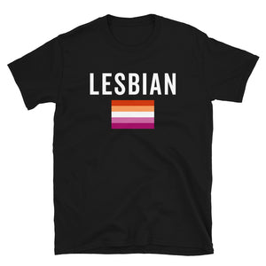 Lesbian Flag - LGBT+ T-Shirt