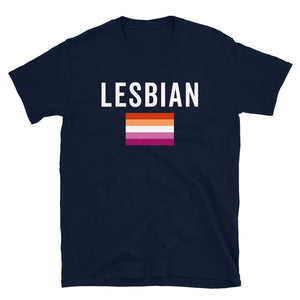 Lesbian Flag - LGBTQ+ T-Shirt