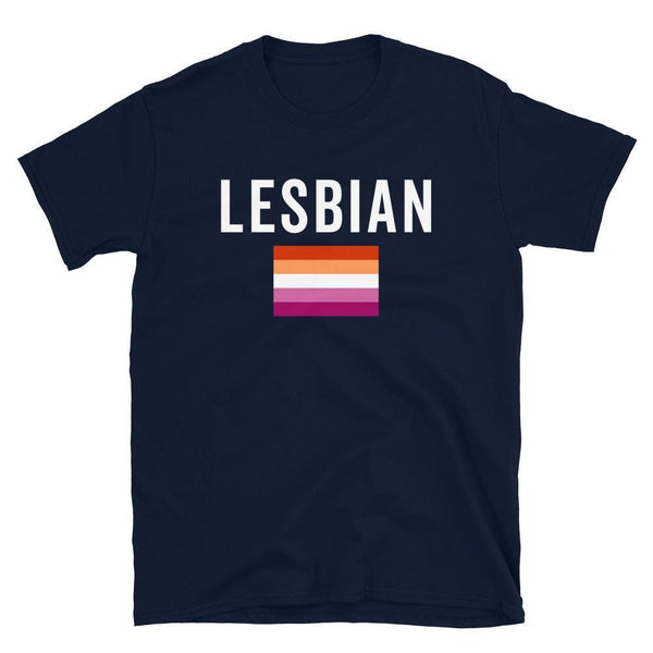 Lesbian Flag - LGBTQ+ T-Shirt