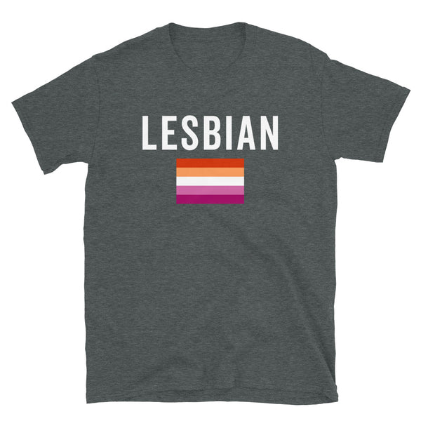 Lesbian Flag - LGBTQ+ T-Shirt