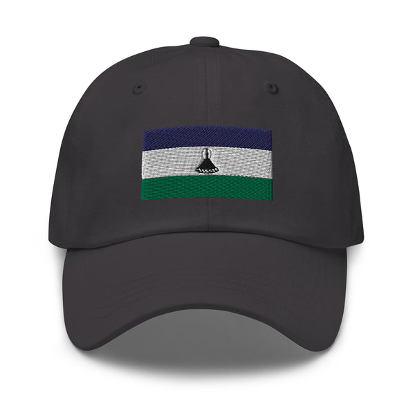 Lesotho Flag Cap - Adjustable Embroidered Dad Hat