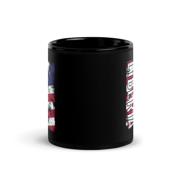 Liberia Flag - Distressed Flag Mug