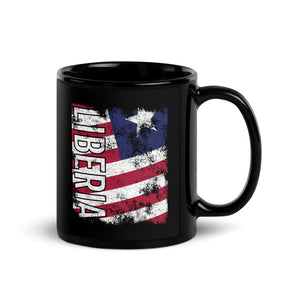 Liberia Flag - Distressed Flag Mug