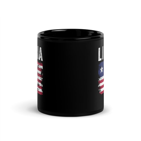 Liberia Flag Distressed - Liberian Flag Mug