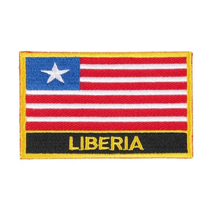 Liberia Flag Patch - Sew On/Iron On Patch