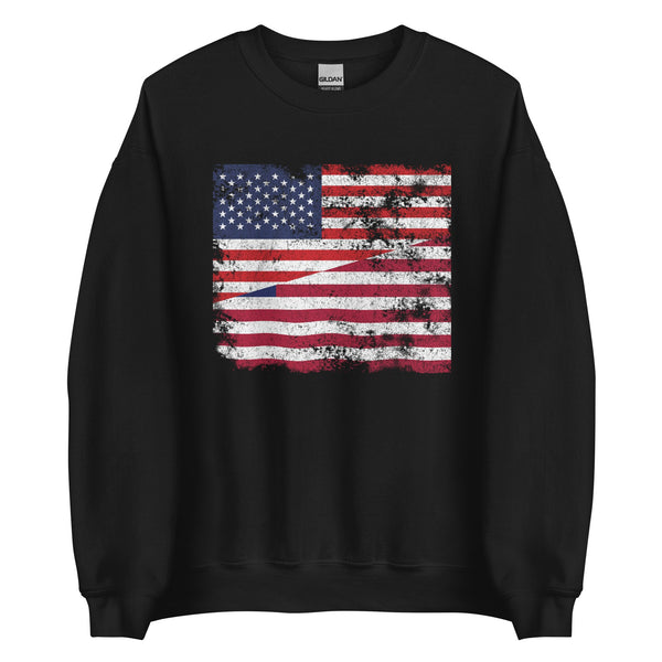 Liberia USA Flag Sweatshirt