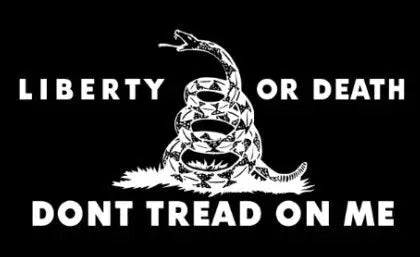 Liberty Or Death Gadsden Flag - 90x150cm(3x5ft) - 60x90cm(2x3ft)