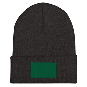 Libya 1977-2011 Flag Beanie - Embroidered Winter Hat