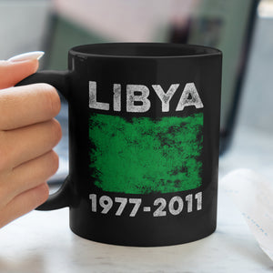 Libya 1977-2011 Flag Mug