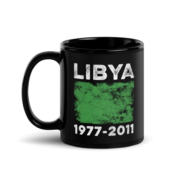 Libya 1977-2011 Flag Vintage Libyan Flag Mug