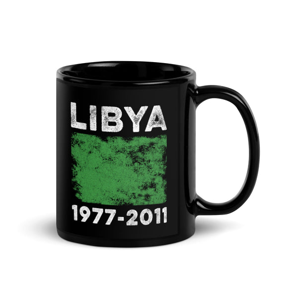 Libya 1977-2011 Flag Vintage Libyan Flag Mug