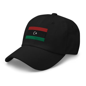 Libya Flag Cap - Adjustable Embroidered Dad Hat