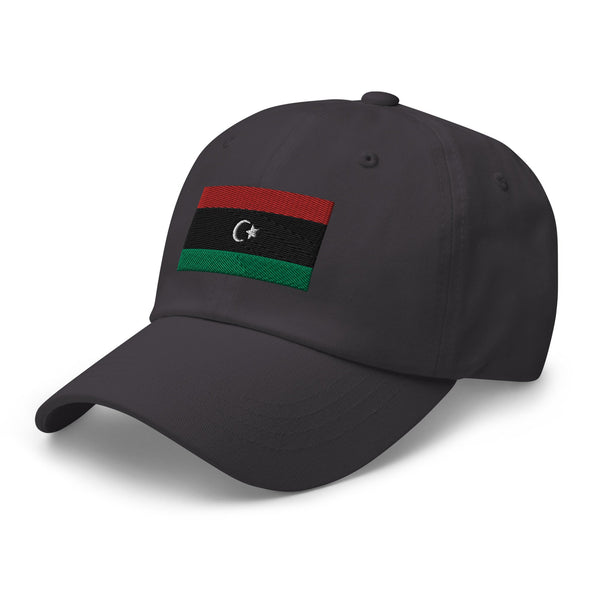 Libya Flag Cap - Adjustable Embroidered Dad Hat