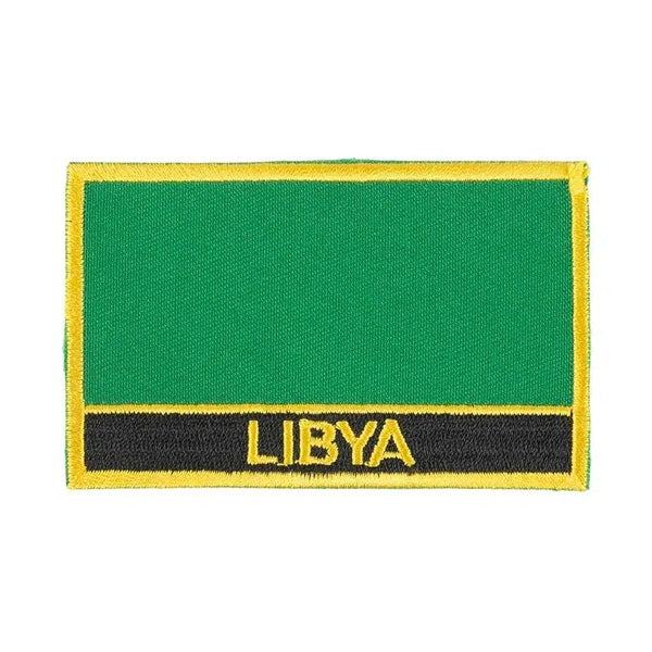 Libya Flag Patch - Sew On/Iron On Patch