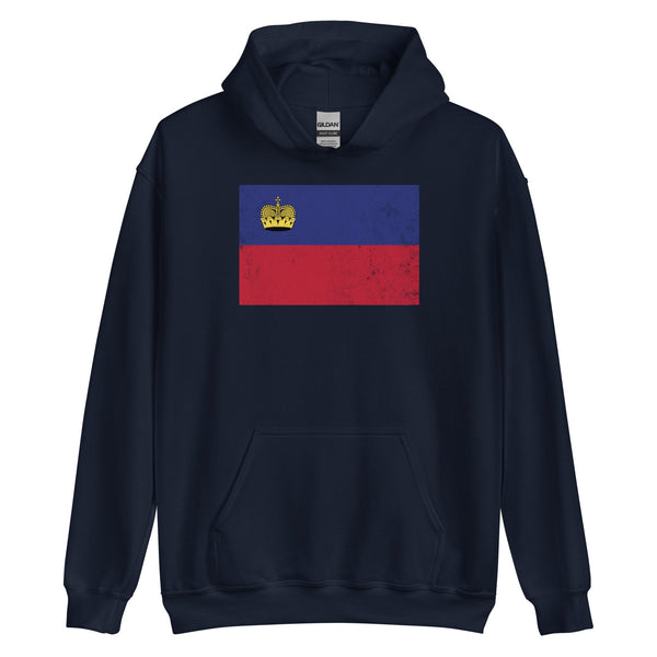 Liechtenstein Flag Hoodie