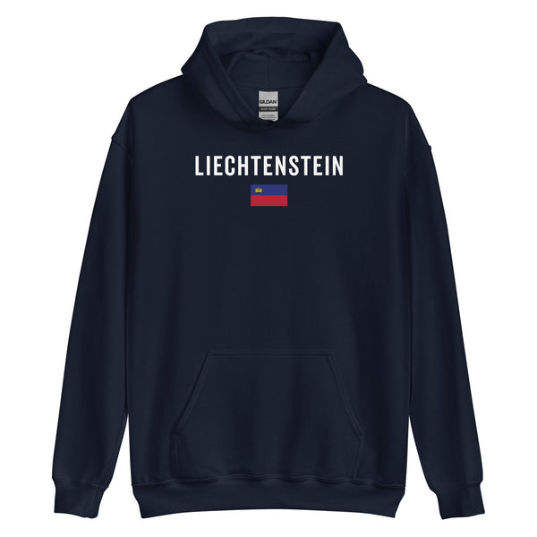 Liechtenstein Flag Hoodie