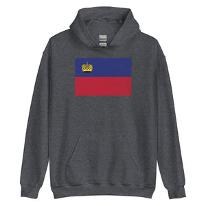 Liechtenstein Flag Hoodie