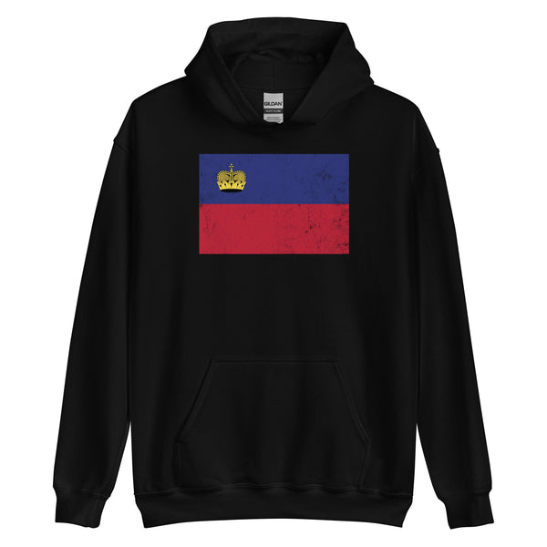 Liechtenstein Flag Hoodie