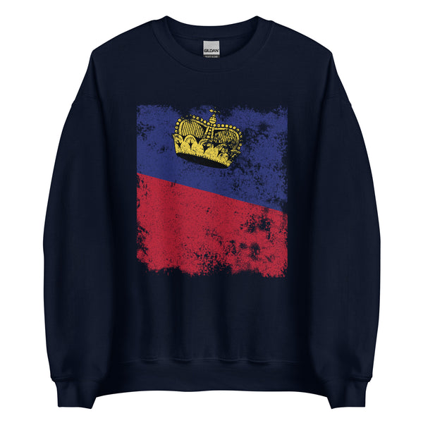 Liechtenstein Flag Sweatshirt
