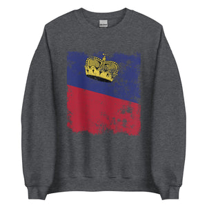 Liechtenstein Flag Sweatshirt