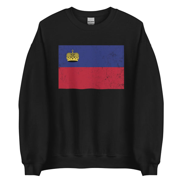 Liechtenstein Flag Sweatshirt